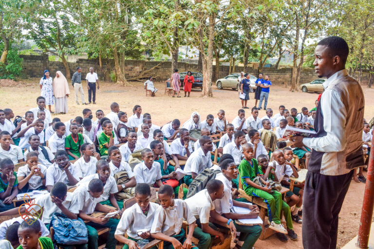 PUBERTY AND SEXUALITY TALK AT ELEYELE HIGH SCHOOL, JERICHO POLO GROUND, IBADAN NORTH WEST  LOCAL GOVERNMENT, IBADAN, OYO STATE.